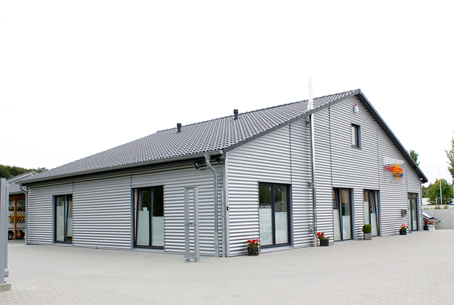 Fassade aus Aluminium